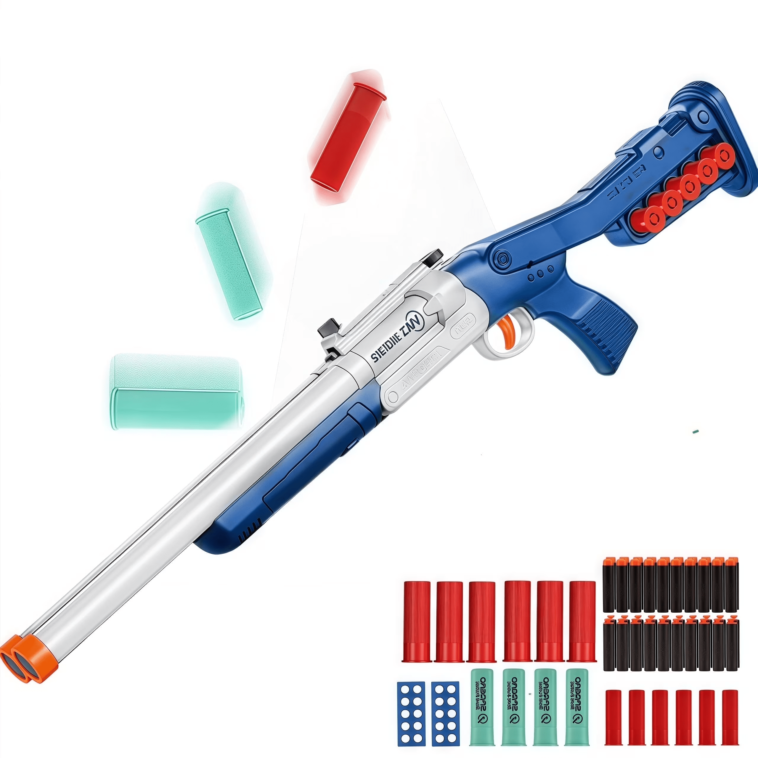 Foam Dart Blasters 30-inch Soft Bullets Shell Ejecting Design for Indoor and Outdoor Play 14+ Years