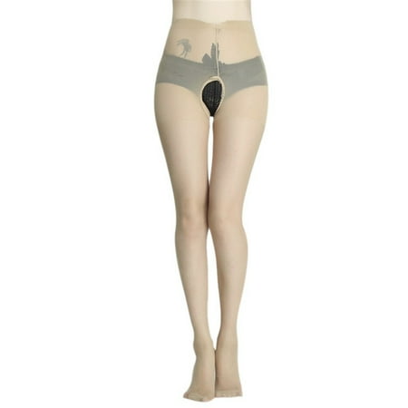 Tosmy Women Sexy Lingerie Sheer Lace Top Thigh High Stockings Two Split For Appeal Nightgown Sleepwear
