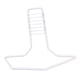thumbnail image 2 of Soporte para rueda de hámster, soporte para rueda de ejercicio para hámster, rueda giratoria para hámster Blanco, 2 of 9
