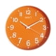 thumbnail image 1 of Reloj De Pared Análogo Steiner 29 Cm Dial con Relieve, Movimiento Silencioso, Anaranjado, 1 of 4