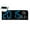 Blue, variant on WNFJR Large Digital Wall Clock with LED Display, Alarm Settings, Temperature Display, Countdown Timer, Auto Dimmer & Snooze Function for Bedroom
