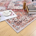 thumbnail image 5 of Noahas Traditional Persian Rugs, Suitable for Living Rooms, Bedrooms, and Office Areas, Orange, 6'x 9', 5 of 8