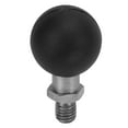 thumbnail image 3 of Camera Ball Head Base, Camera Threaded Ball Head Weatherproof Durable Aluminum Alloy  For Bike With M8 Mounting Aperture, 3 of 8
