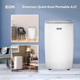 thumbnail image 7 of Emerson Quiet Kool 3 in 1 White 12000 BTU Portable Air Conditioner Rooms up to 450 Sq.ft, EAPC8RC1, 7 of 7