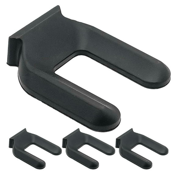 NICERIO Nicerio Chair Wheel Stoppers Black Rubber Anti-Sliding for Furniture