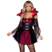 Leg Avenue Women's 2 Piece Victorian Vampire Costume Set
