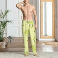 thumbnail image 5 of Vsdgher Cute Frog3 Print Mens Pajama Pants Sleep & Lounge Pants, PJ Bottoms With elastic waistb and Pockets, 5 of 5