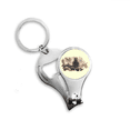 thumbnail image 1 of shrine temple mountain nail nipper key chain bottle opener clipper, 1 of 3