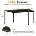 thumbnail image 3 of 12' x 16' Aluminum Pergola with Adjustable Louvered Roof, 3 of 9