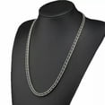 thumbnail image 2 of 7-18mm 316L Stainless Steel Links Silver Curb Cuban Chain Men Necklace 7"-40", 2 of 5