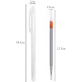 thumbnail image 5 of Leather Marking Pen Mercury Pen Set Silver Refills and Pen Barrel Temporary Clothes Marking Tracing Pen for Shoes Bag Making(20pcs Silver+4 Pen Barrel), 5 of 5