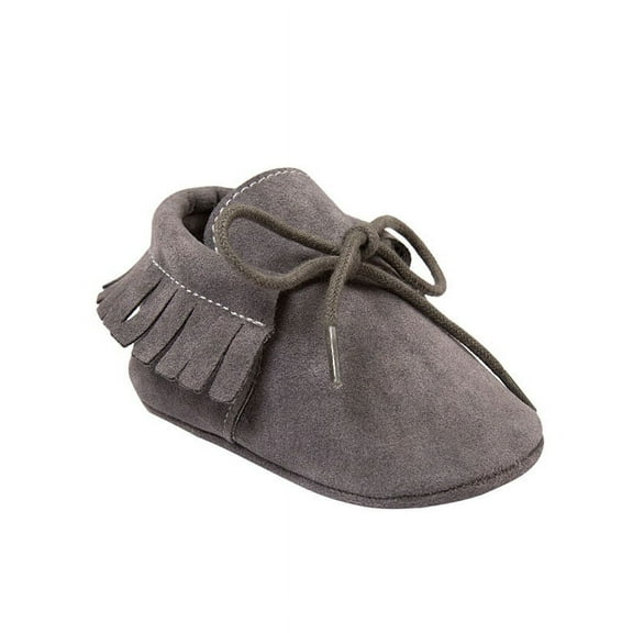 Lavaport Newborn Baby Boy Girl Moccasins Shoes Fringe Soft Soled Non-slip Footwear Crib Shoes PU Suede Leather First Walker Shoes