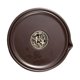 thumbnail image 1 of Tea Serving Tray Round Shape Hotel Storage Brown Electric Wood Material 1Pc, 1 of 2