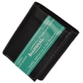 thumbnail image 4 of 100% Leather Tri-fold Mens Wallet Black #961107, 4 of 4