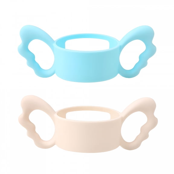 ACDANC Baby Bottle Handles - Silicone Bottle Handles for Wide-Neck Bottles for Baby Gripping