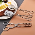 thumbnail image 4 of Homelife Bread Tongs Cake Clamp Arabic Vintage Style Buffet Clamps Barbecue Serving Tongs for Kitchen Home Cake Baking Desserts Salad Frying Grilling, 4 of 13
