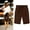 Brown, variant on SEMPAI Pants for Women Joggers Short Solid Summer Pants for Women 2024 Womens Pants Regular Stylish Solid Plus Size Pants for Womens Plus Size Pants