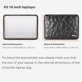 thumbnail image 3 of Funda para portátil Vinterfint Vinterfint 15/16 pulgadas negra, 3 of 7