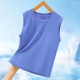 thumbnail image 2 of WRKEKC Boys Athletic Tank Tops Solid Color Quick Dry Mesh Breathable Round Neck Sleeveless Sporty T Shirt for 3-14 Years, 2 of 7