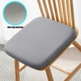 thumbnail image 6 of Nkmbld Chair Cushions Seat Cushion, Memory Foam Pads for Dining Room, Kitchen, Office, Rocking Chairs, Plush Seat Cover Cushion Pad, Home Decor, Gray, 6 of 8