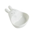 thumbnail image 4 of Recipiente para condimentos Sunnimix Cuencos de conejo Cerámica Blanco 4 piezas, 4 of 8