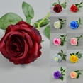 thumbnail image 6 of KDJ Single rose Artificial flower Home Living room Wedding Party Flower arrangement - for Home Decor, 6 of 9