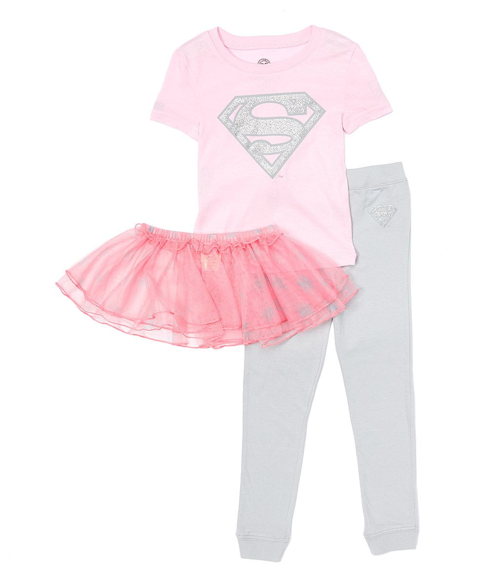 INTIMO Girls Super Girly Ballet 2pc Tight Fit Toddler