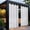 White, variant on Fmxomd Outdoor Curtains for Patio Premium Thick Privacy Grommet Outside Curtains Drapes for Porch Pergola - 1 Panel 51W x 72L Inch - Gray Outdoor Curtains