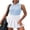 04 Sky Blue, variant on Pinspark Womens Golf Shirts Sleeveless Tennis Shirt Lightweight UPF 50 Polo Top Stretchy Quick Dry Sportswear