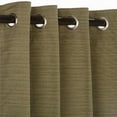 thumbnail image 5 of Sunbrella Canvas Glacier Outdoor Curtain with Nickel Plated Grommets 50 in. x 84 in., 5 of 6