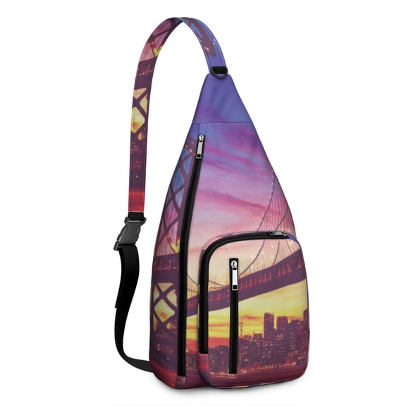 Adventure Pro Chest Bag - Waterproof Durable Crossbody Pack for Travel, Explore Trips & Outdoor Activities (Unisex Design)