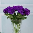 thumbnail image 3 of KDJ Single rose Artificial flower Home Living room Wedding Party Flower arrangement - for Home Decor, 3 of 9