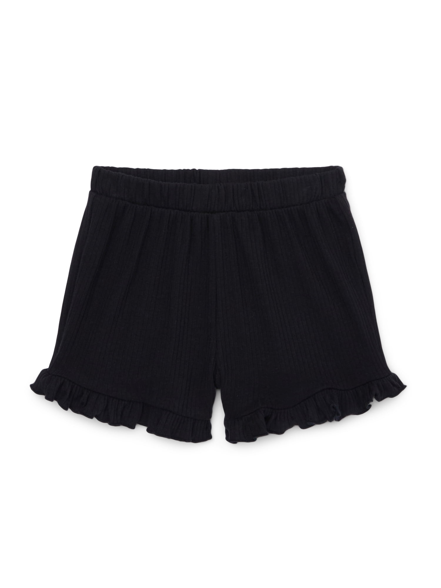 Garanimals Toddler Girl Core Rib Shorts Multipack, 3-Pack, Sizes 18M-5T