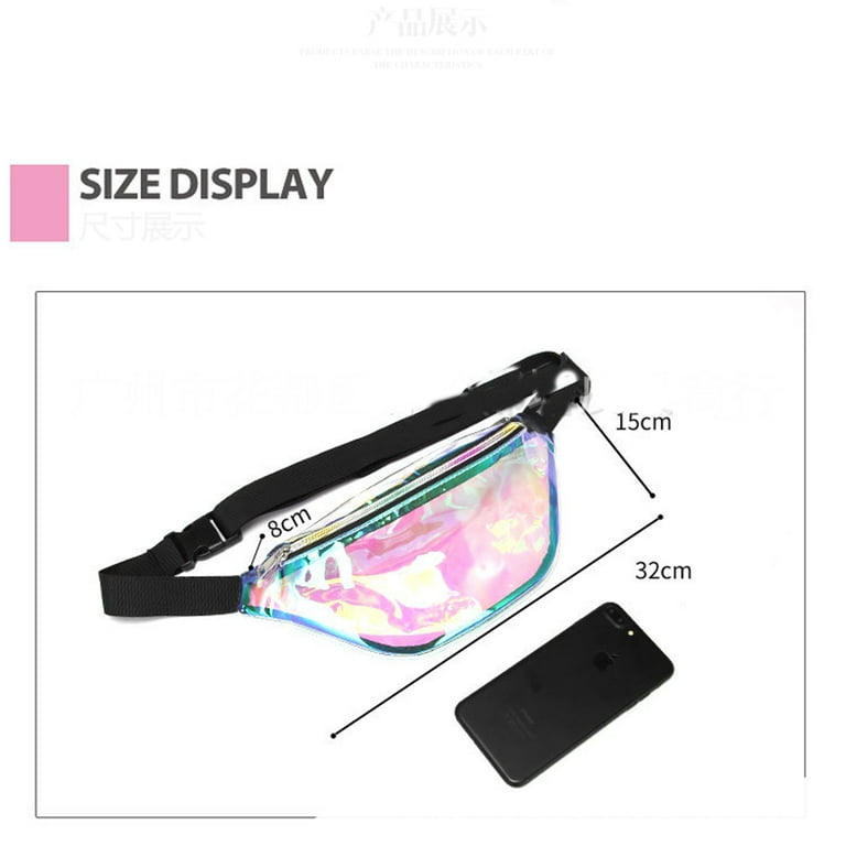 Stadium Approved Clear Fanny Pack for Festivals Games Travel and