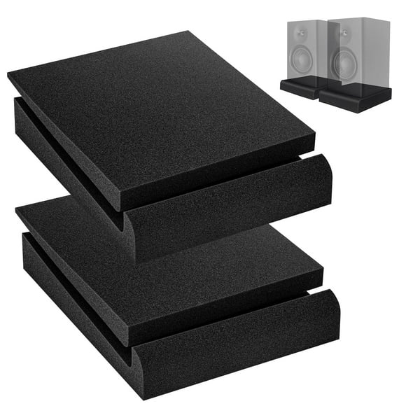 Almohadillas de aislamiento Saiqiang para monitores de estudio de 5 pulgadas (paquete de 2)