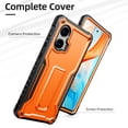 thumbnail image 3 of ExoGuard for Moto G Stylus 5G 2024 Case, Phone Case with Screen Protector and Kickstand (Orange), 3 of 7