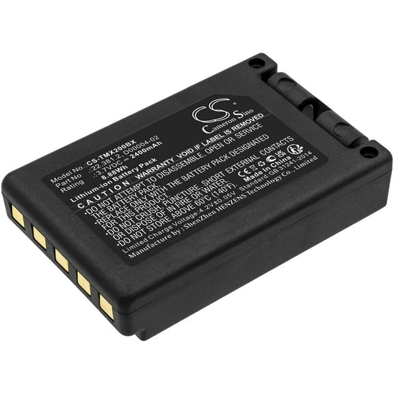 Battery for Teleradio D00004-02 M245060 TG-TXMNL Transmitter 22.381.2 2400mAh