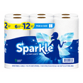 thumbnail image 2 of Sparkle Paper Towels 6 Double Rolls + Clorox Disinfecting Wipes To-Go Pack Bundle, 2 Pack Cleaning Essentials Set, 2 of 5