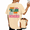 1-Apricot, variant on Women's Jesus And Softball Graphic T Shirt Striped Game Day Tee Cute Bow Christian Sports Mom Summer Casual Religious Faith Apparel Softball Lover Top
