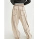 thumbnail image 4 of Pantalones deportivos Athlisan Baggy Barrel para mujer, color caqui, talla M, 4 of 4