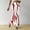 Red, variant on High Waist Maxi Skirt for Women Drawstring Bodycon Long Skirt Slim Fit Color Block Casual Streetwear