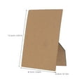 thumbnail image 2 of Raindrops 3pcs Easel Back For Photo Tiles Black High Strength Material Versatile Placement For Home Decoration, 2 of 6