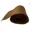 Brown, variant on Burlap Fabrics Serged Burlap Ribbon Light Grey - 9 Inch Wide with Sewn Edges