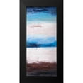thumbnail image 2 of Atelier B Art Studio 8x14 Black Modern Framed Museum Art Print Titled - Colors of the Beach, 2 of 5