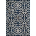 thumbnail image 2 of SAFAVIEH Cedar Brook Carleton Medallion Area Rug, Navy/Natural, 4' x 6', 2 of 8