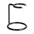 thumbnail image 2 of Soporte para brochas de afeitar de acero inoxidable, soporte para brochas de afeitar, altura de 2,8 pulgadas/7cm, soporte para brochas de afeitar que ahorra espacio, color negro, 2 of 5