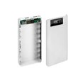 thumbnail image 1 of Portable 18650 Battery Charger USB Type-C LCD Display DIY Mobile Power Bank Case-White, 1 of 5