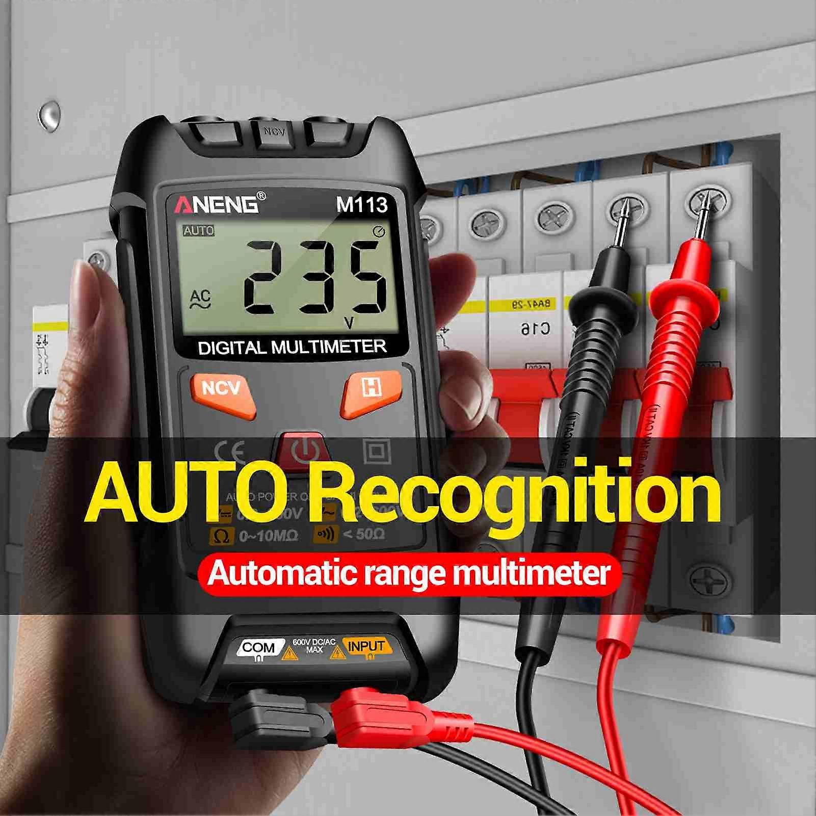 Mini Ware Multimeter Mini Multimeter 1999 Count Intelligent Identification Digital ...