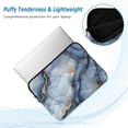 thumbnail image 2 of FORMRS 13-13.3 inch Laptop Sleeve Case Soft Carrying Quilted Computer Bag Cover, Abstract Marble Pattern, 2 of 7