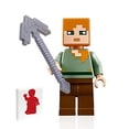 thumbnail image 1 of Minifigura LEGO Minecraft Alex con piqueta de hierro LEGO LEGO, 1 of 2